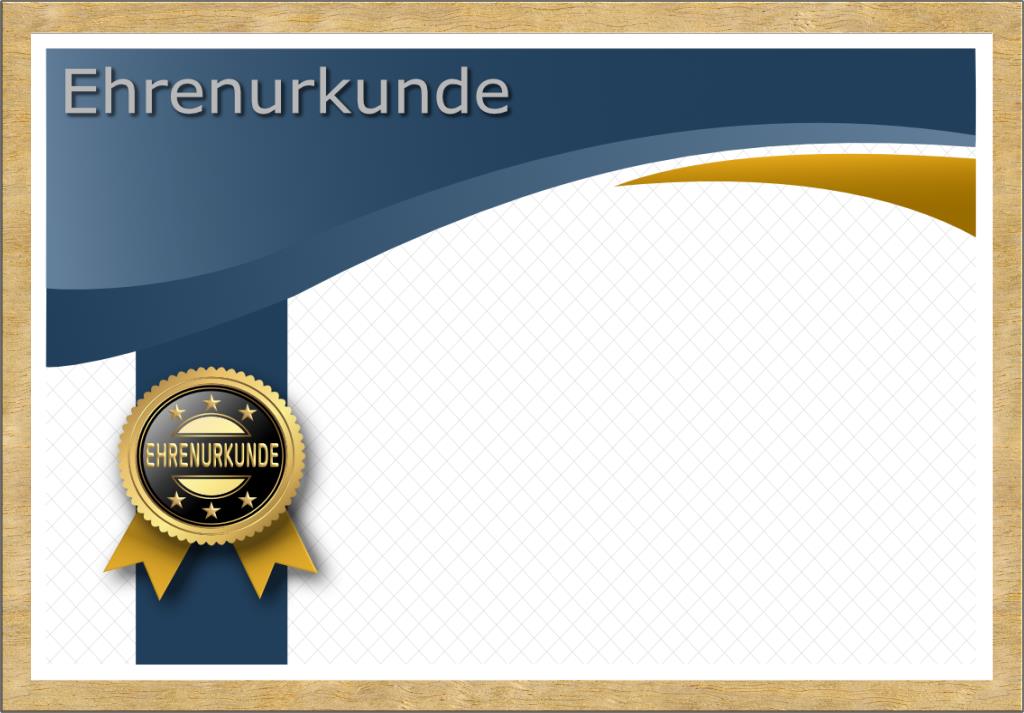 Stilvolle Ehrenurkunde-Vorlage für persönliche Auszeichnungen