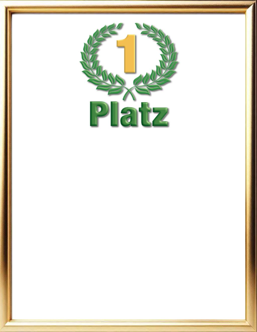 Blanko Urkunden für Sportwettkämpfe: Ihr individueller Erfolg