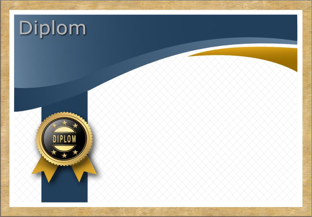 Stilvolle Diplom Vorlage für persönliche Auszeichnungen