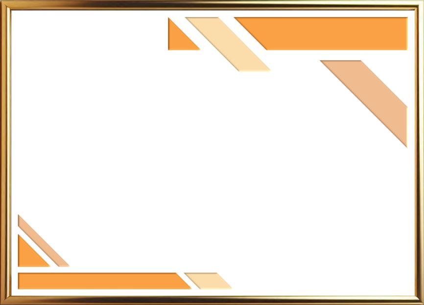 Elegante Blanko Urkunde im modernen Design