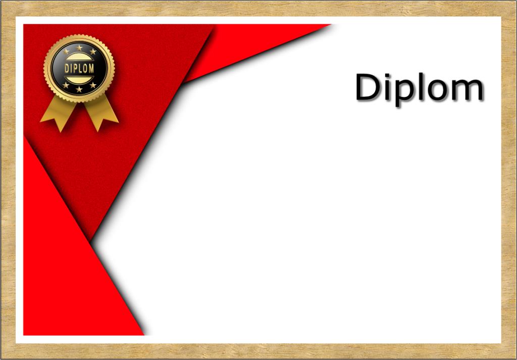Professionelle Diplom-Vorlage – Stilvolle Anerkennung für besondere Leistungen